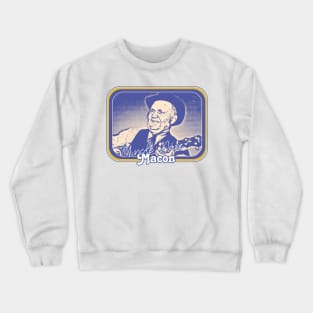 Uncle Dave Macon / Retro Style Country Fan Design Crewneck Sweatshirt